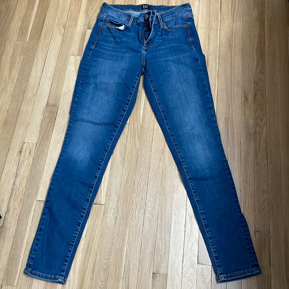 Gap jeans, leggings, true skinny